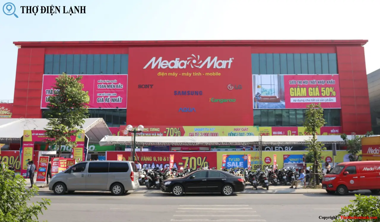 Điện Máy MediaMart - Chuyên Sửa chữa máy giặt tại Quận Đống Đa, Hà Nội