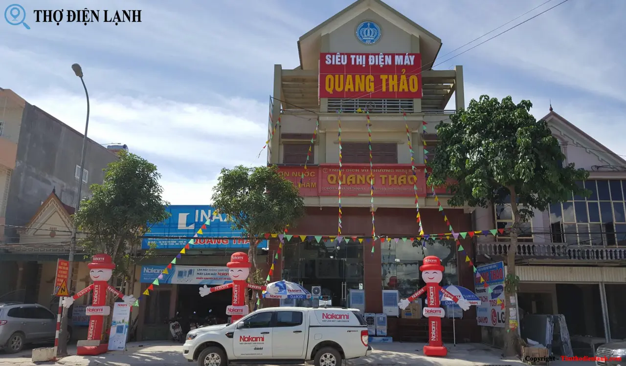 Điện máy Quang Thảo - Sửa máy giặt tại Vĩnh Phú-Quận Ba Đình 