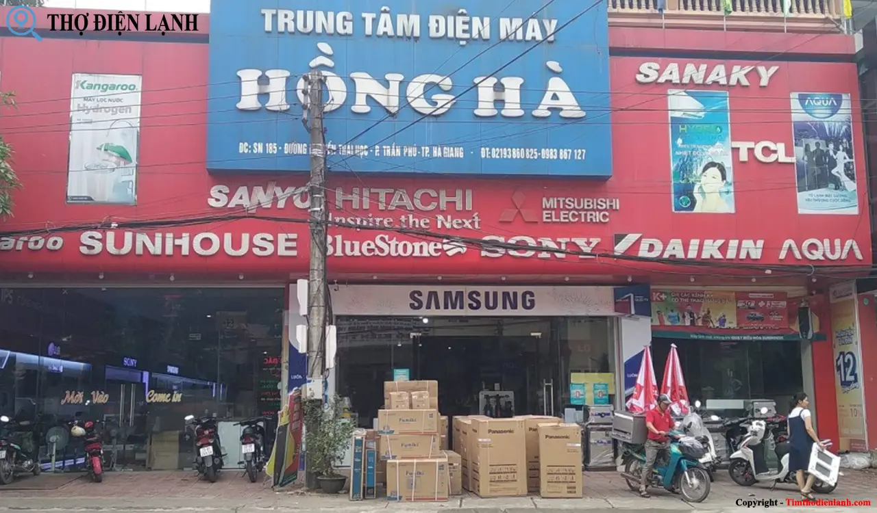 Điện máy Hồng Hà - Sửa điều hòa tại Thanh Khê , Đà Nẵng