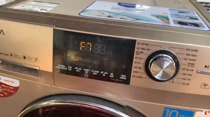 Cách Xử Lí Mã Lỗi F7 Máy Giặt AQUA Tại Nhà