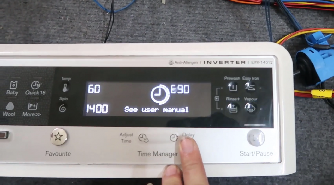 4 Cách Xử Lí Mã Lỗi E90 Máy Giặt Electrolux Tại Nhà Đơn Giản