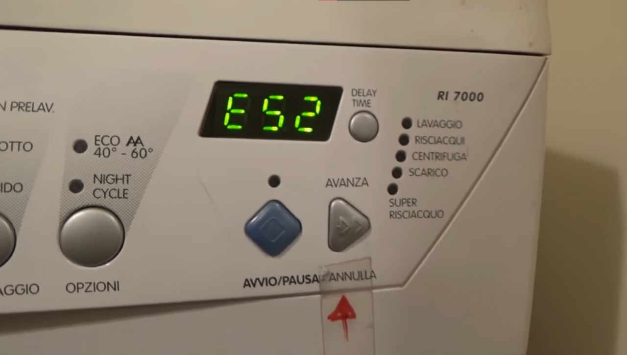 Cách Xử Lí Mã Lỗi E52 Máy Giặt Electrolux Tại Nhà Đơn Giản