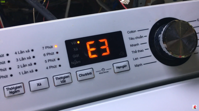 Nguyên Nhân Và Cách Khắc Phục Mã Lỗi E3 Máy Giặt Toshiba