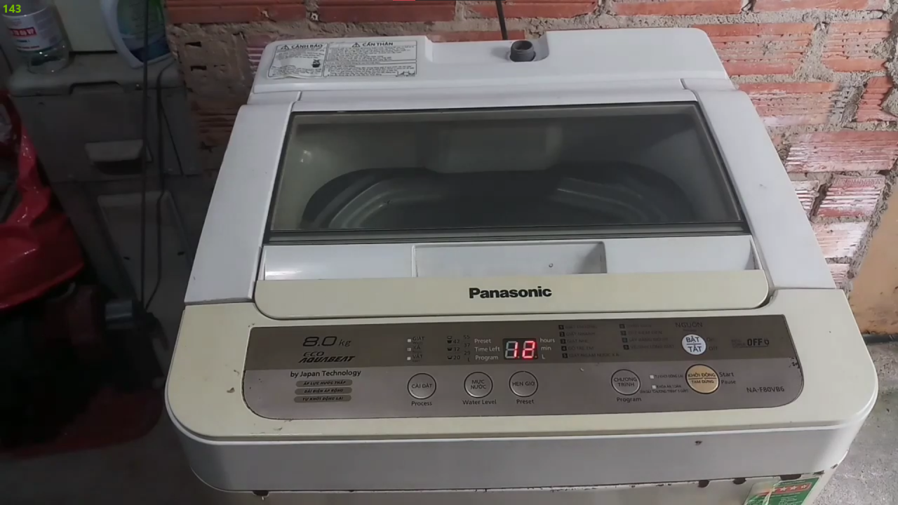 Cách Xử Lí Mã Lỗi U12 Máy Giặt Panasonic Tại Nhà Đơn Giản