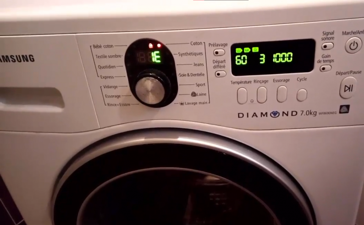 Cách Xử Lí Mã Lỗi IE Máy Giặt Samsung Tại Nhà Dễ Dàng