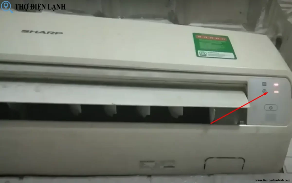 mã lỗi máy lạnh sharp chớp đèn