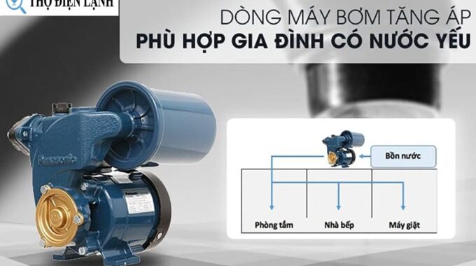 Máy Bơm Trợ Lực Nước Yếu: Giải Pháp Tối ưu Cho Hệ Thống Cấp Nước Hiệu Quả