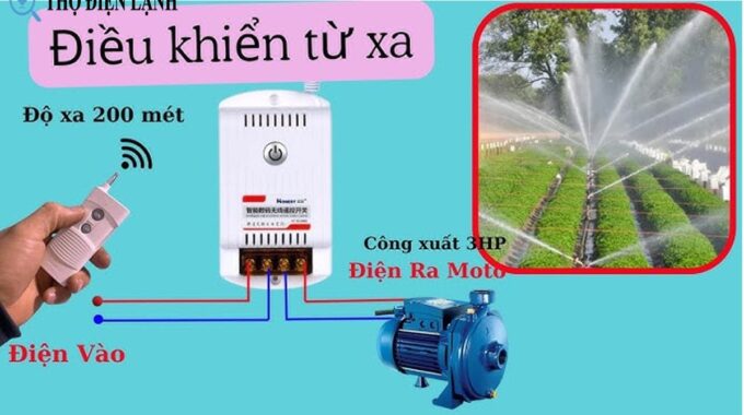 Thiết Bị điều Khiển Từ Xa Cho Máy Bơm Nước Và Những Lợi Ích Vượt Trội