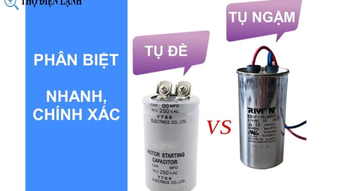 Tụ đề Và Tụ Ngậm Khác Nhau Như Thế Nào?