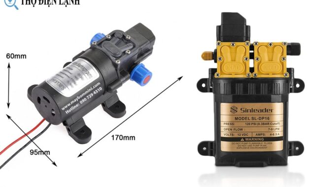 Máy Bơm Nước Mini 12v Không Chổi Than: Tính Năng Và Ưu điểm