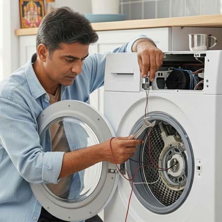 Máy giặt báo lỗi (nháy đèn)
