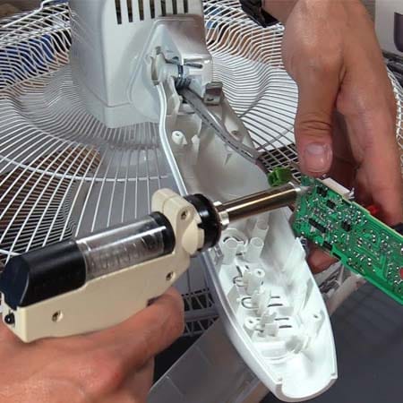 Liệt nút bấm, hỏng bộ số (Quạt cơ)