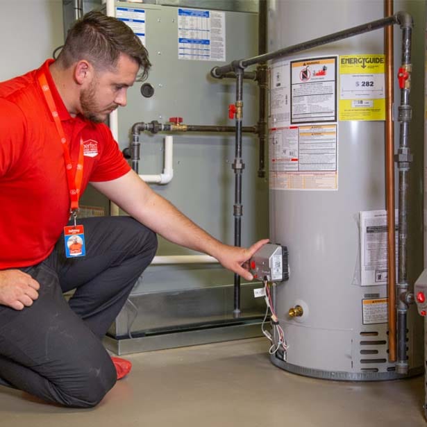 Bình nóng lạnh không vào điện, đèn báo không sáng