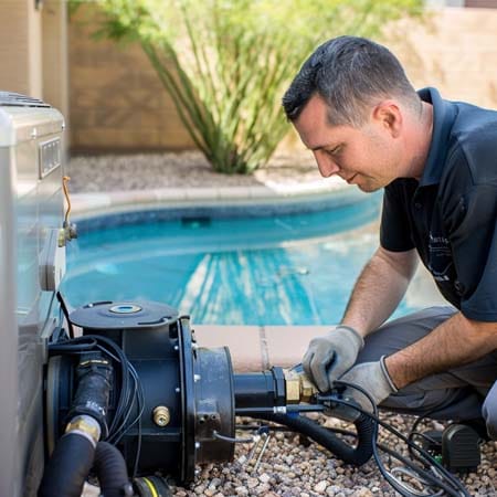 Máy bơm bị rò rỉ nước