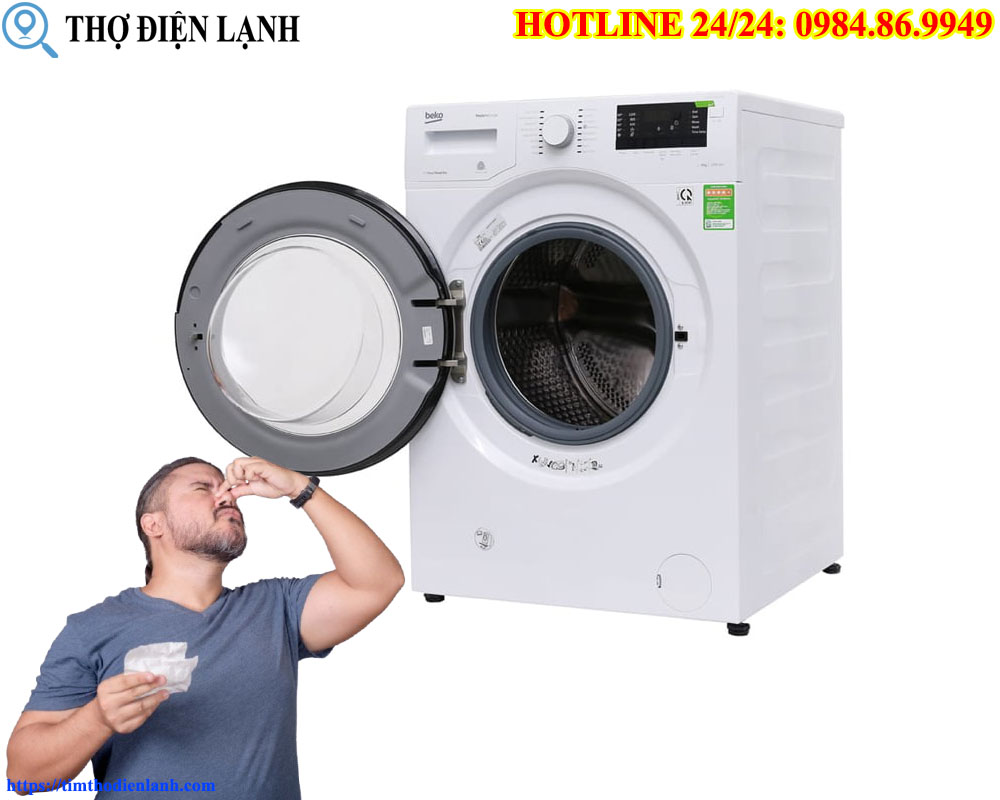 Cảnh Báo Máy giặt Beko có mùi khét