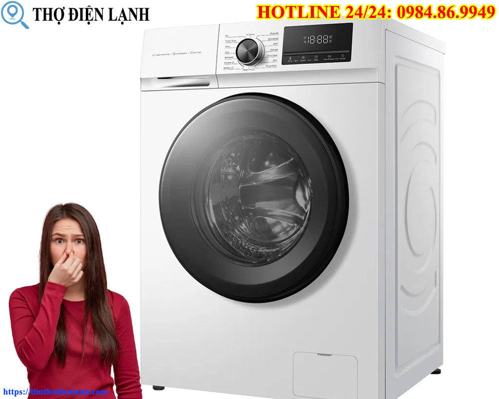 Cảnh Báo Máy giặt Kangaroo có mùi khét