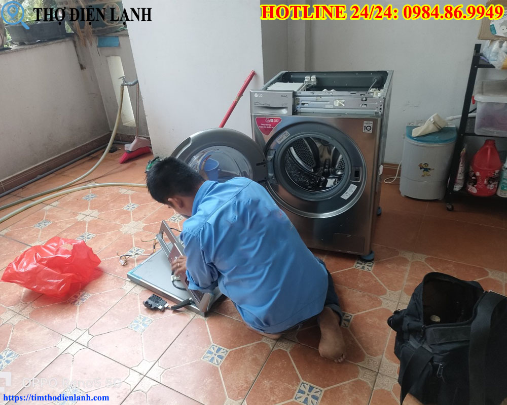 Cảnh Báo máy giặt bị rò điện