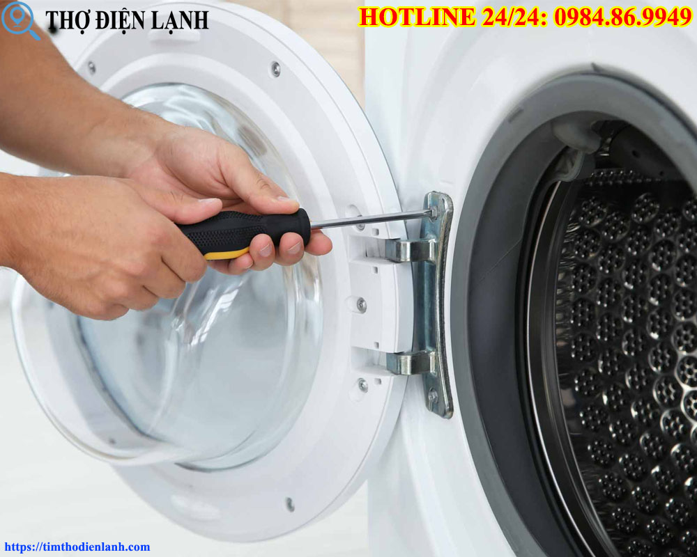 Lỗi cảm biến cửa máy giặt Bosch