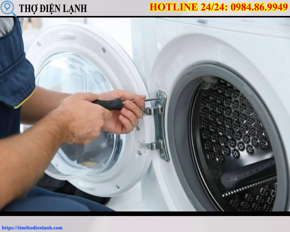 Lỗi cảm biến cửa máy giặt LG