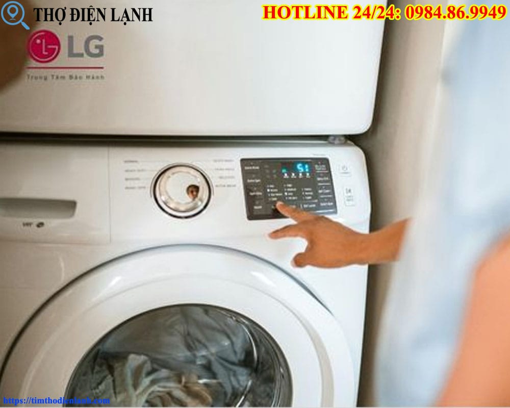 Lỗi cảm biến cửa máy giặt LG