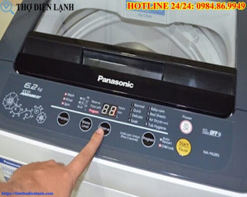 Lỗi cảm biến cửa máy giặt Panasonic