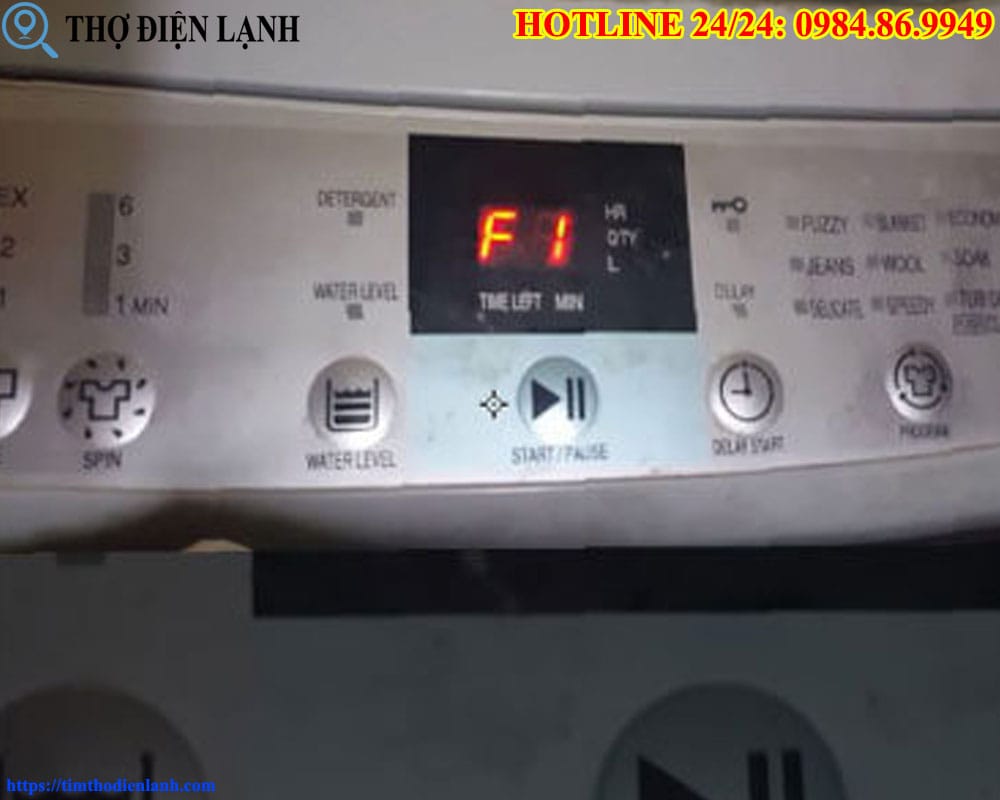 Lỗi cảm biến cửa ở máy giặt Hitachi