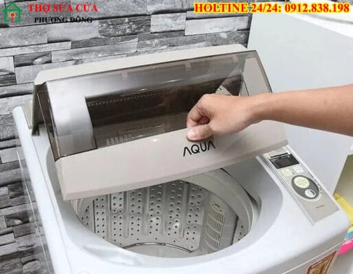Lỗi cảm biến nhiệt máy giặt Aqua