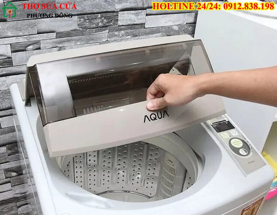 Lỗi cảm biến nhiệt máy giặt Aqua
