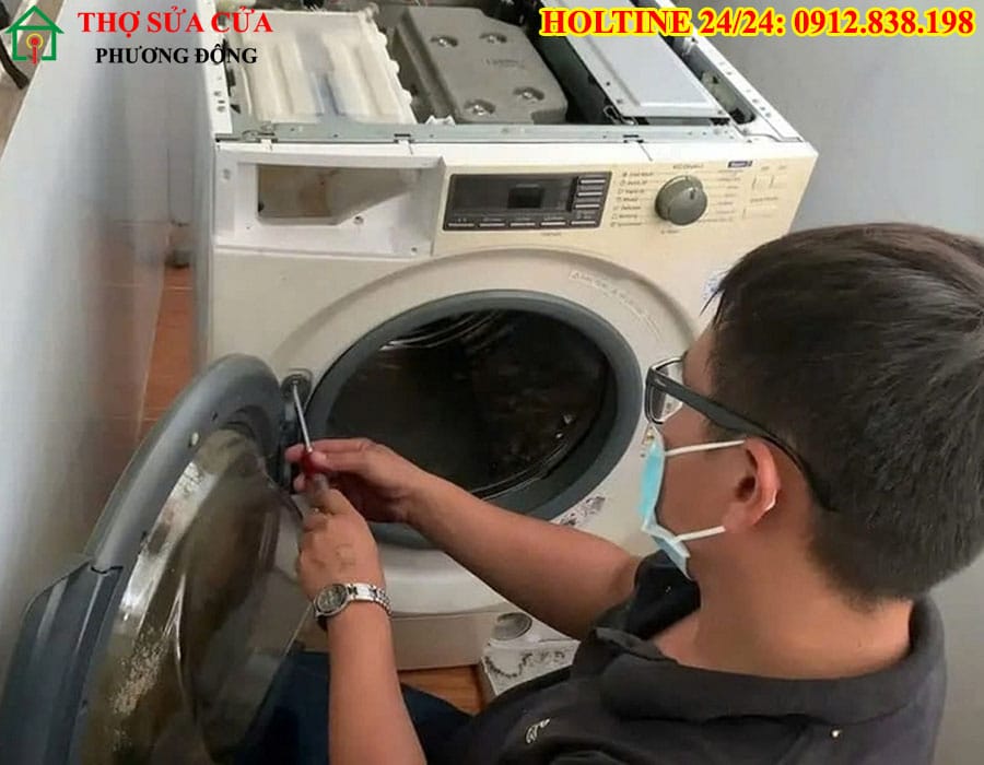 Lỗi cảm biến nhiệt máy giặt Sharp