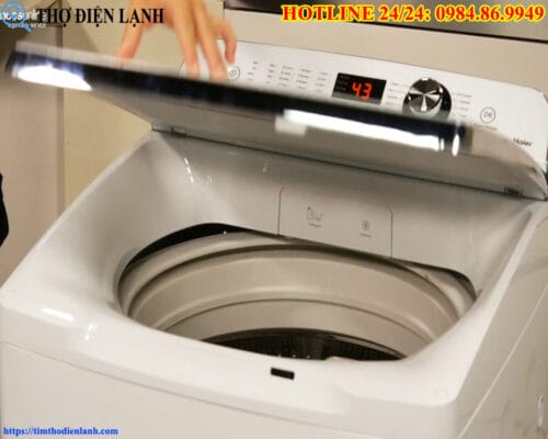 Lỗi thường gặp trên máy giặt Haier