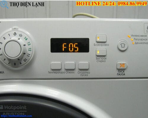 Máy giặt Ariston bật nguồn nhưng không hoạt động