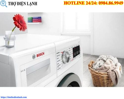 Máy giặt Bosch bật nguồn nhưng không hoạt động
