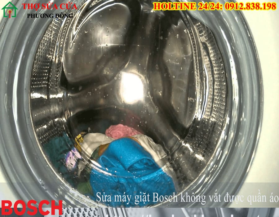Máy giặt Bosch không vắt