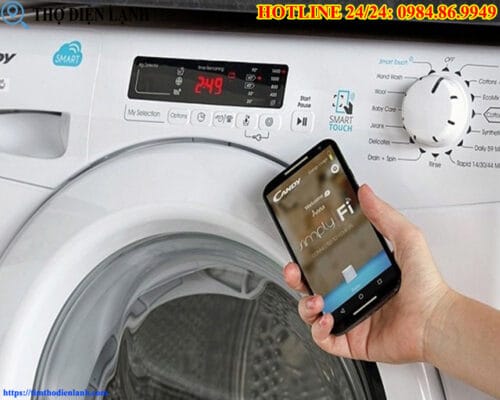 Máy giặt Candy bật nguồn nhưng không hoạt động