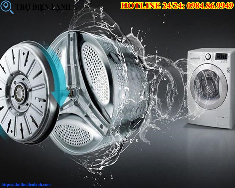 Máy giặt Candy có mùi khét