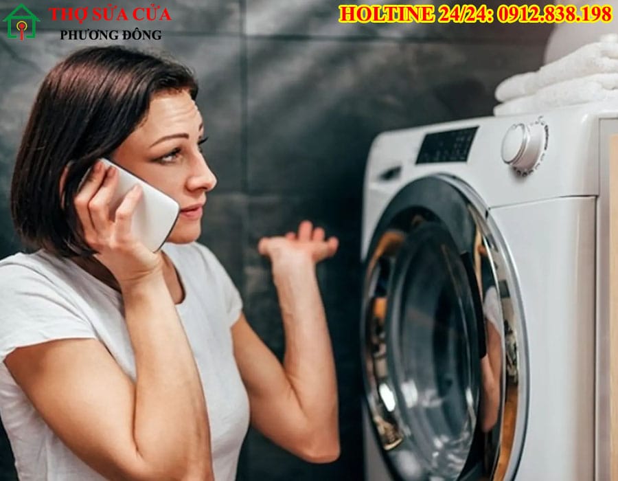 Máy giặt Casper không mở được cửa