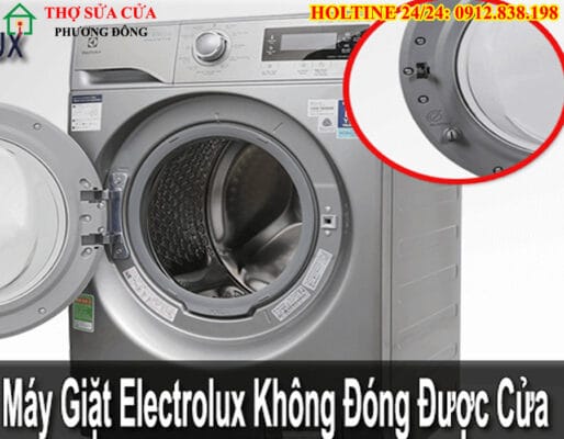 Máy giặt Electrolux không đóng được cửa