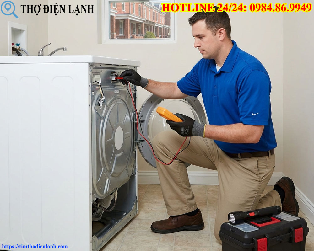 Máy giặt Fagor bật nguồn nhưng không hoạt động