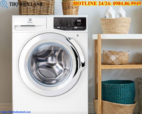 Máy giặt Fagor có mùi khét