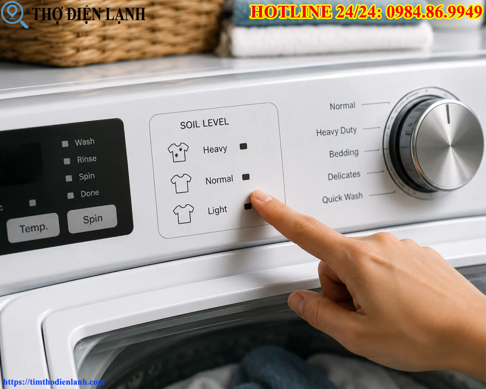 Máy giặt Haier bật nguồn nhưng không hoạt động