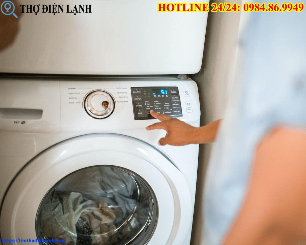 Máy giặt Haier bật nguồn nhưng không hoạt động