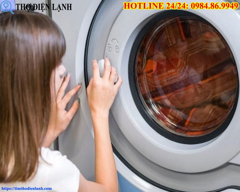 Máy giặt LG bật nguồn nhưng không hoạt động