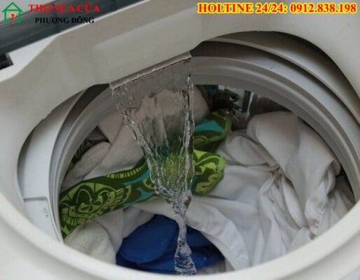 Máy giặt LG không cấp đủ nước