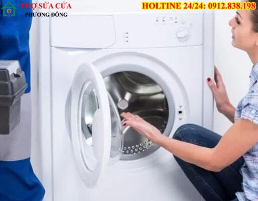 Máy giặt LG không đóng được cửa