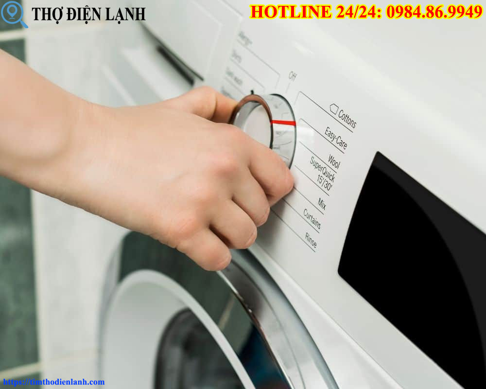 Máy giặt Midea bật nguồn nhưng không hoạt động