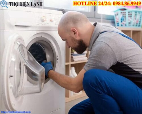 Máy giặt Miele bật nguồn nhưng không hoạt động