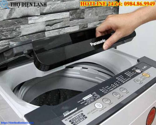 Máy giặt Panasonic đang chạy bỗng tắt