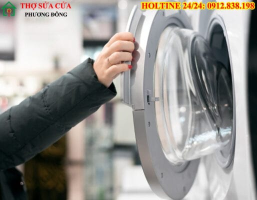 Máy giặt Panasonic không đóng được cửa