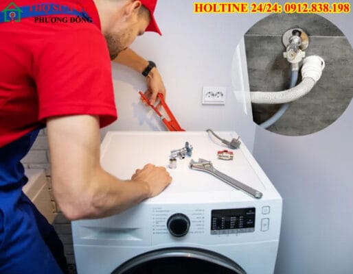 Máy giặt Sanyo không cấp đủ nước