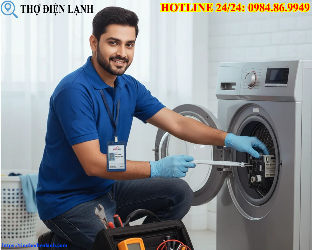 Máy giặt TCL bật nguồn nhưng không hoạt động